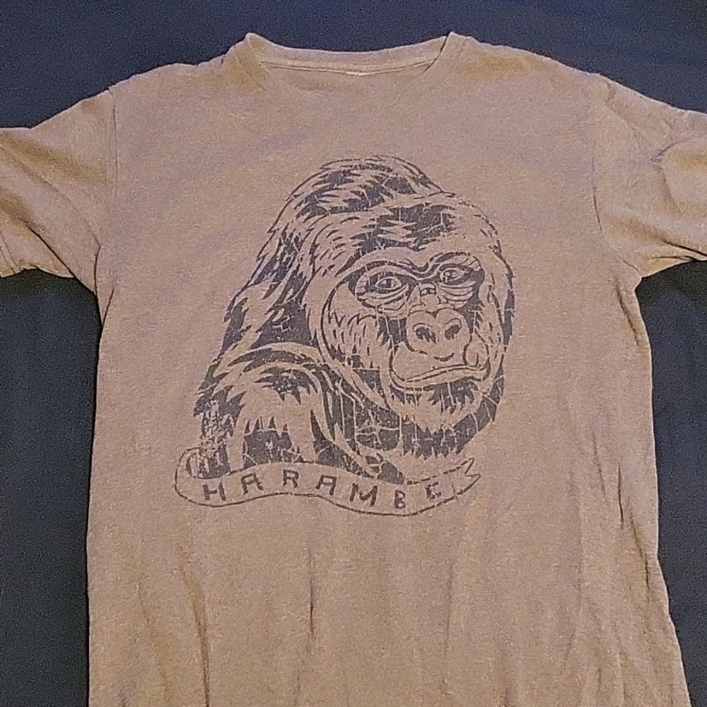 Harambe M T-Shirt (Brown)